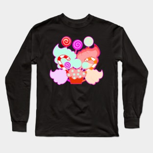 Candyland Candies Rainbow Long Sleeve T-Shirt